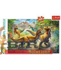 TF Puzzle - "160" - Fighting Tyrannosaurs